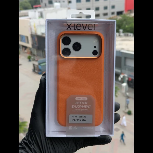 X-LEVEL SKIN FEEL CASE FOR IPHONE 17 PRO MAX & 17 PRO